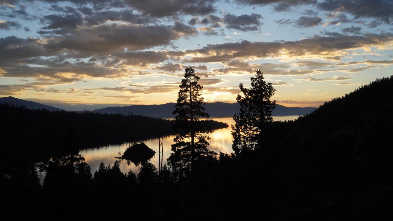 Sunset Over Lake Tahoe
