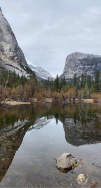 Beautiful Valley In Yosemite Park